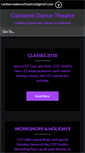 Mobile Screenshot of canberradancetheatre.org